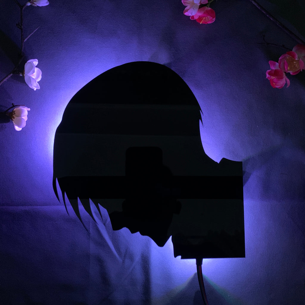 Attack on Titan Levi Ackerman anime silhouette light