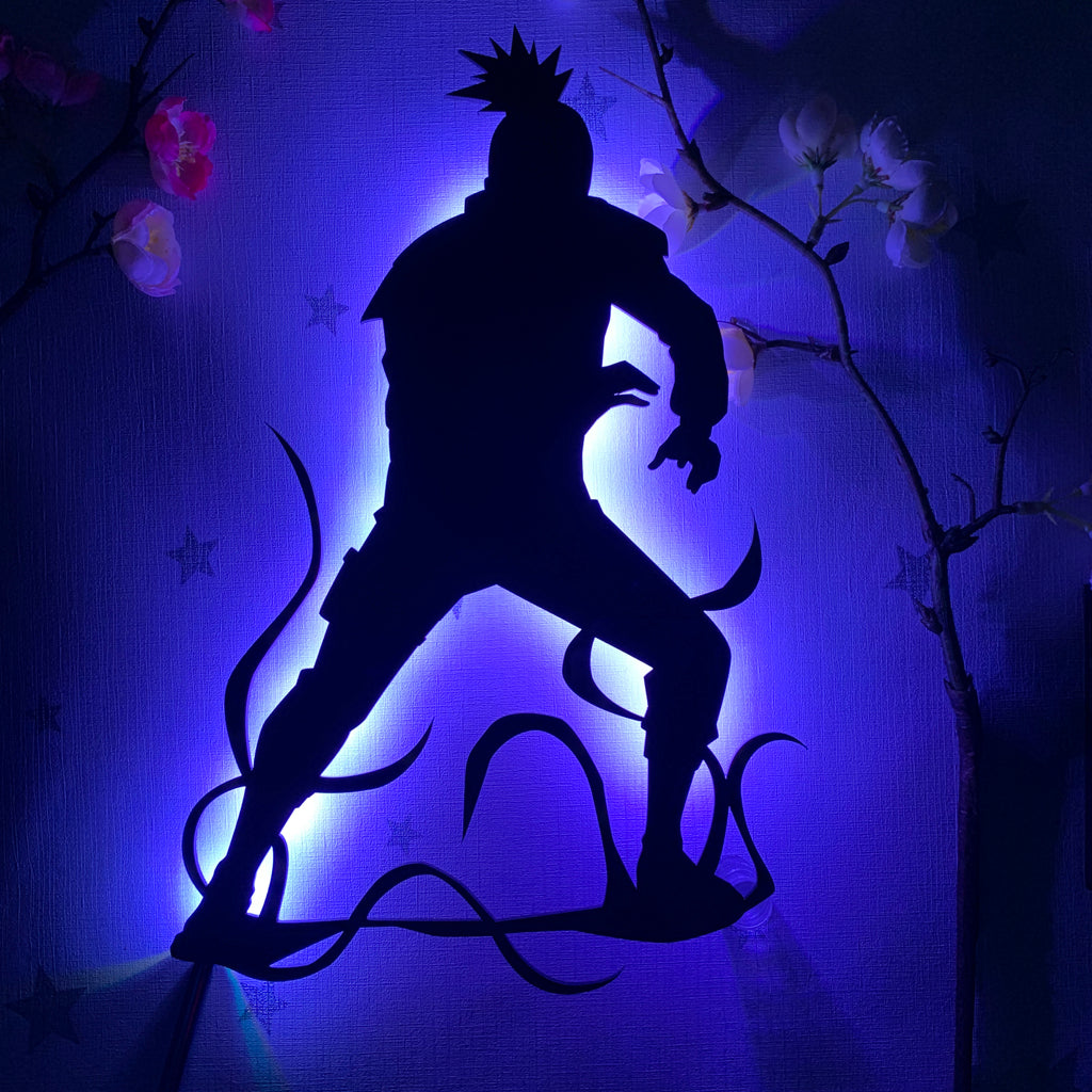 Naruto Shikamaru Nara anime silhouette light