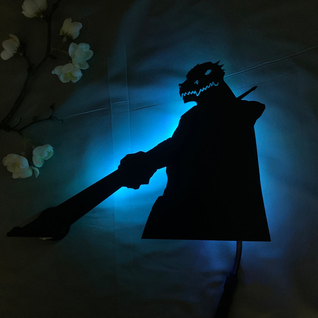 Tower of God Rak Wraithraiser anime silhouette light