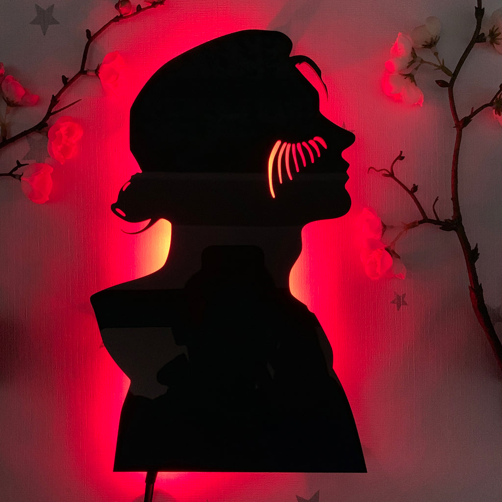 Attack on Titan Eren Yeager anime silhouette light