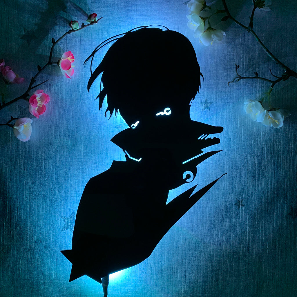 Jujutsu Kaisen Toge Inumaki anime silhouette light