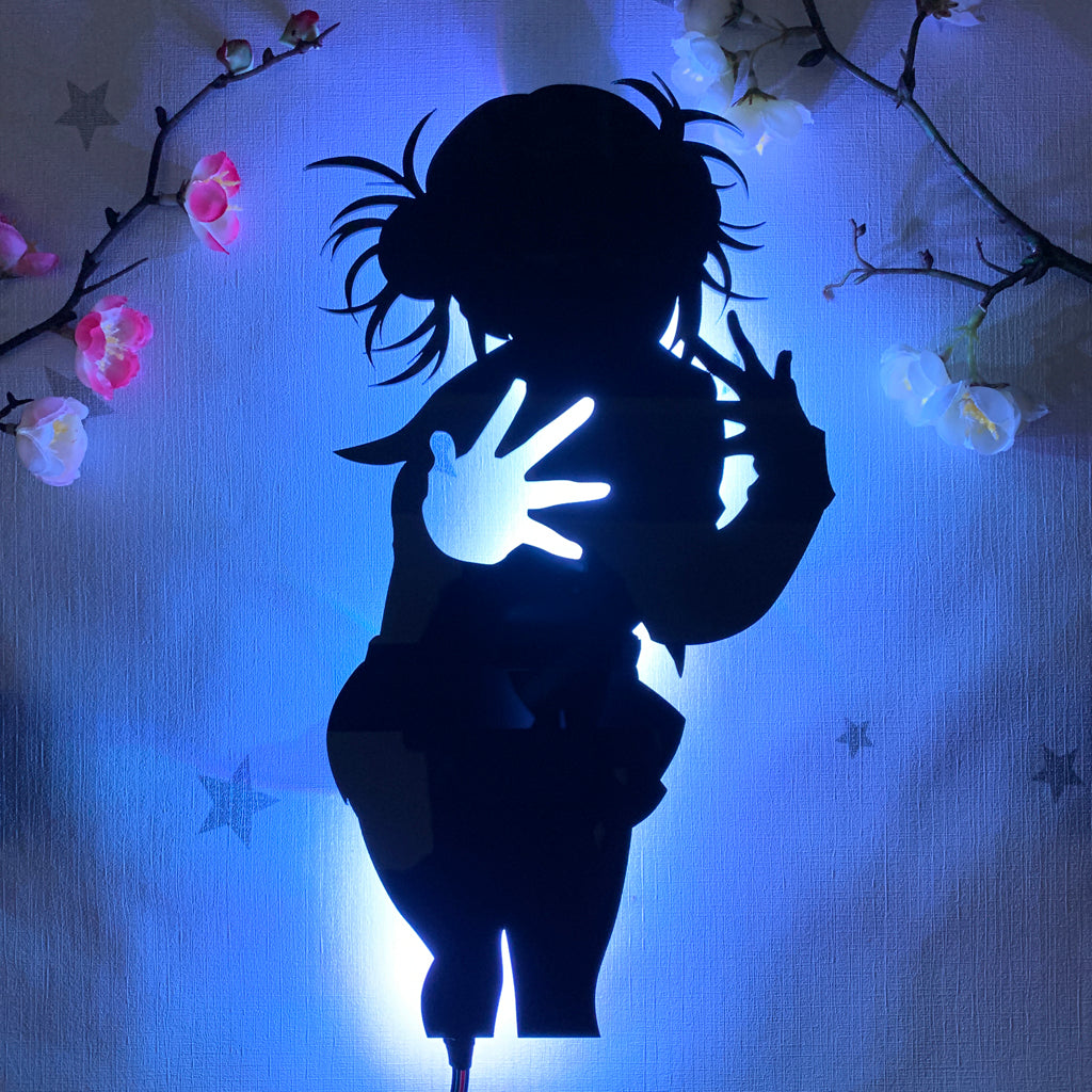 My Hero Academia Himiko Toga anime silhouette light