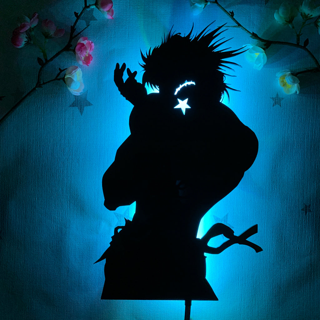 JoJo's Bizarre Adventure Dio Brando pose anime silhouette light