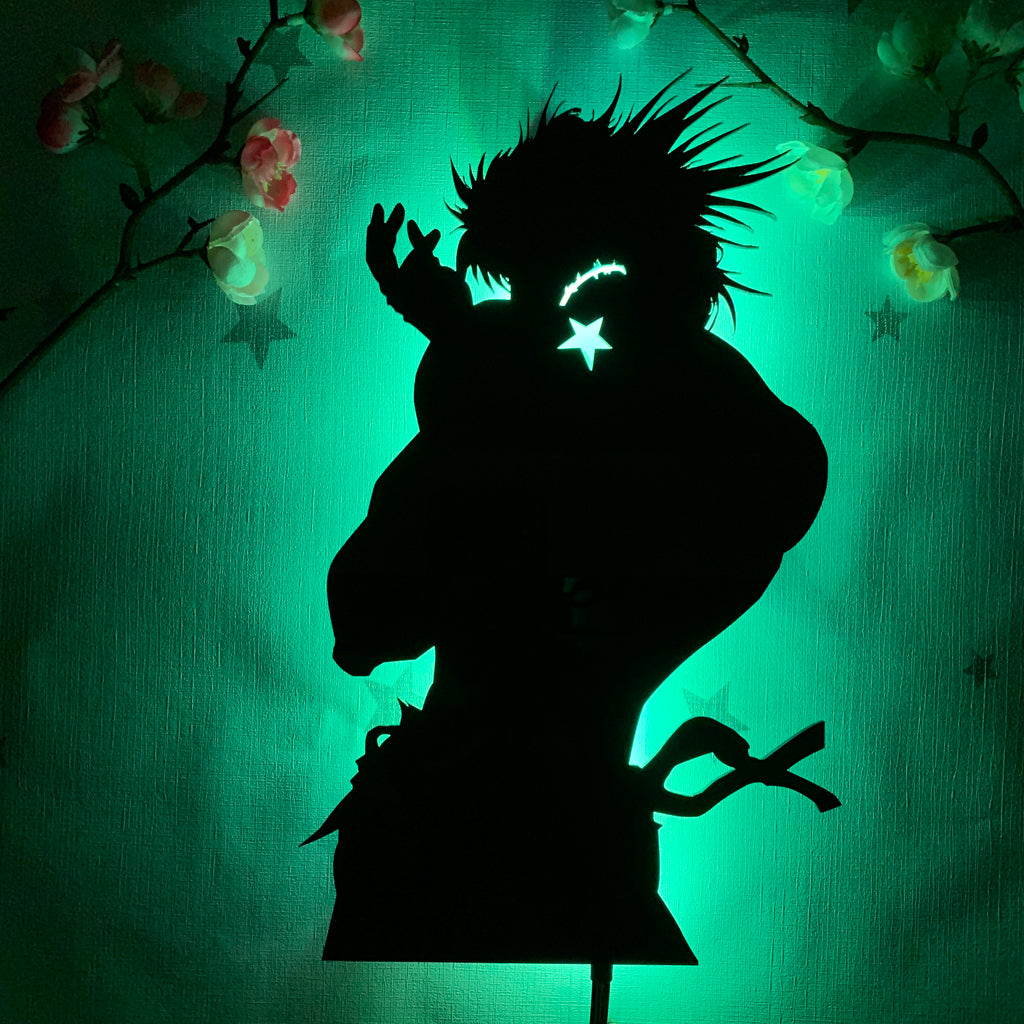 JoJo's Bizarre Adventure Dio Brando pose anime silhouette light