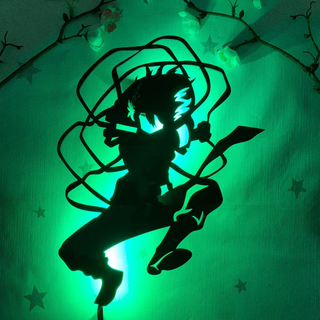 My Hero Academia Shota Aizawa Eraser Head anime silhouette light