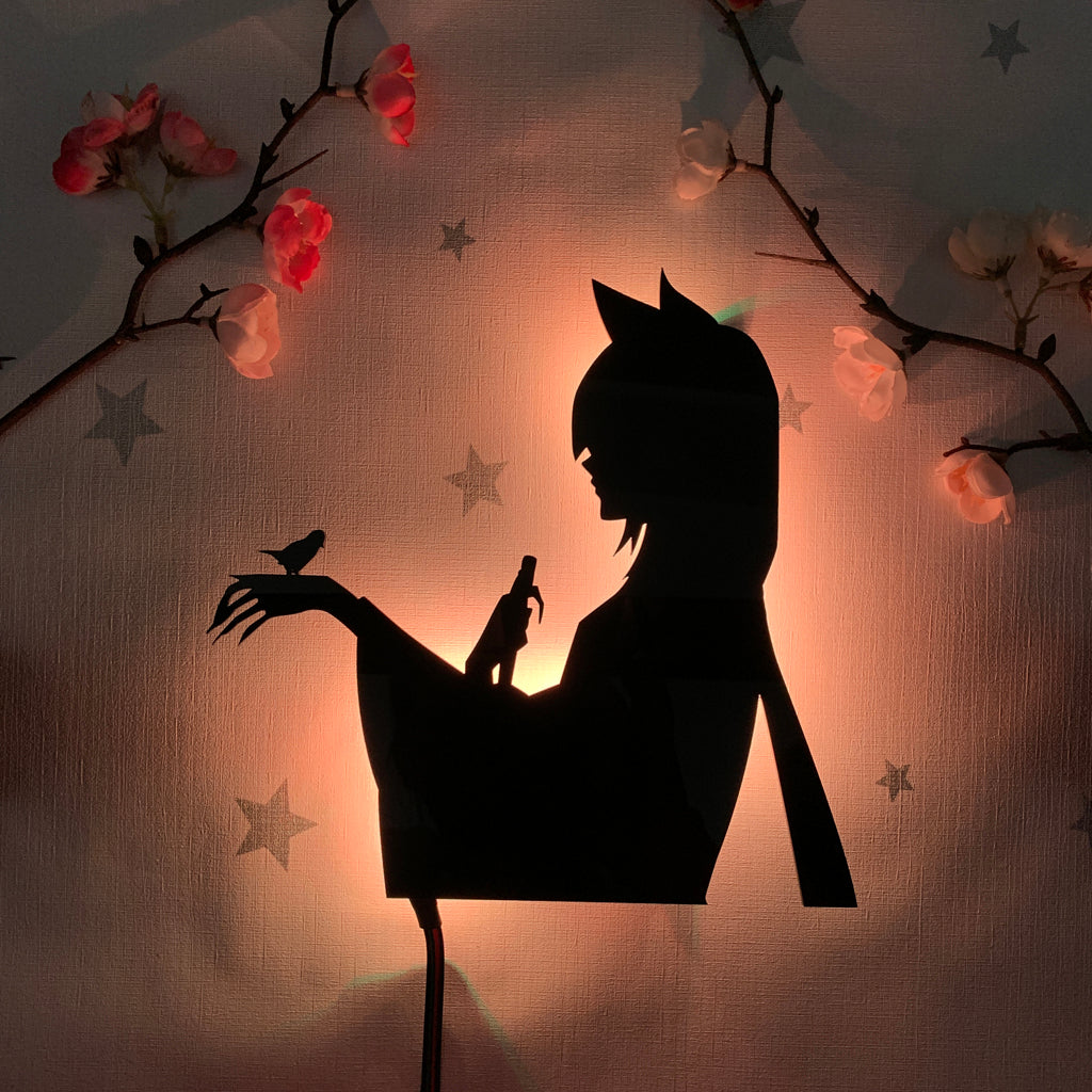 Kamisama Kiss Tomoe anime silhouette light