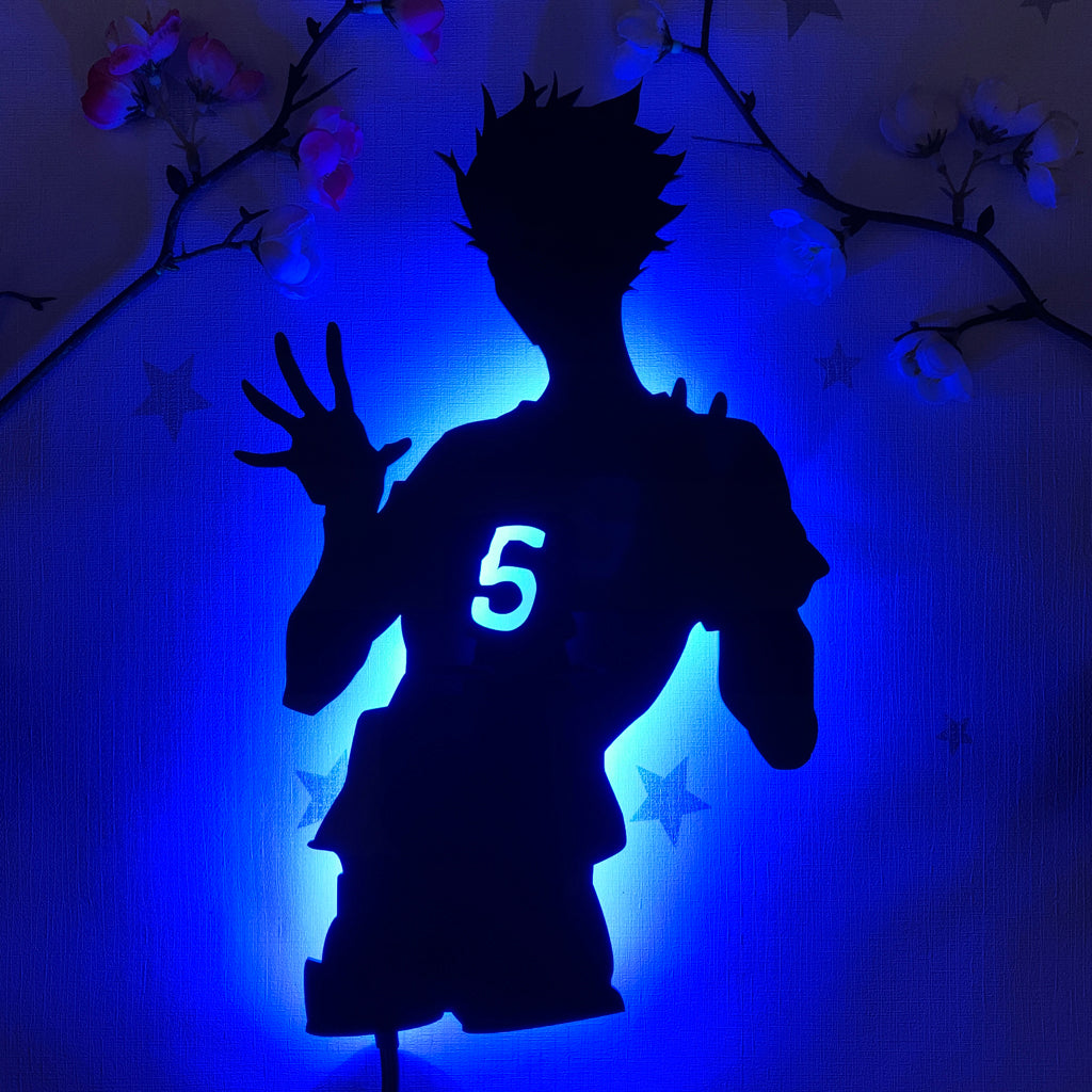 Haikyu!! Satori Tendo anime silhouette light