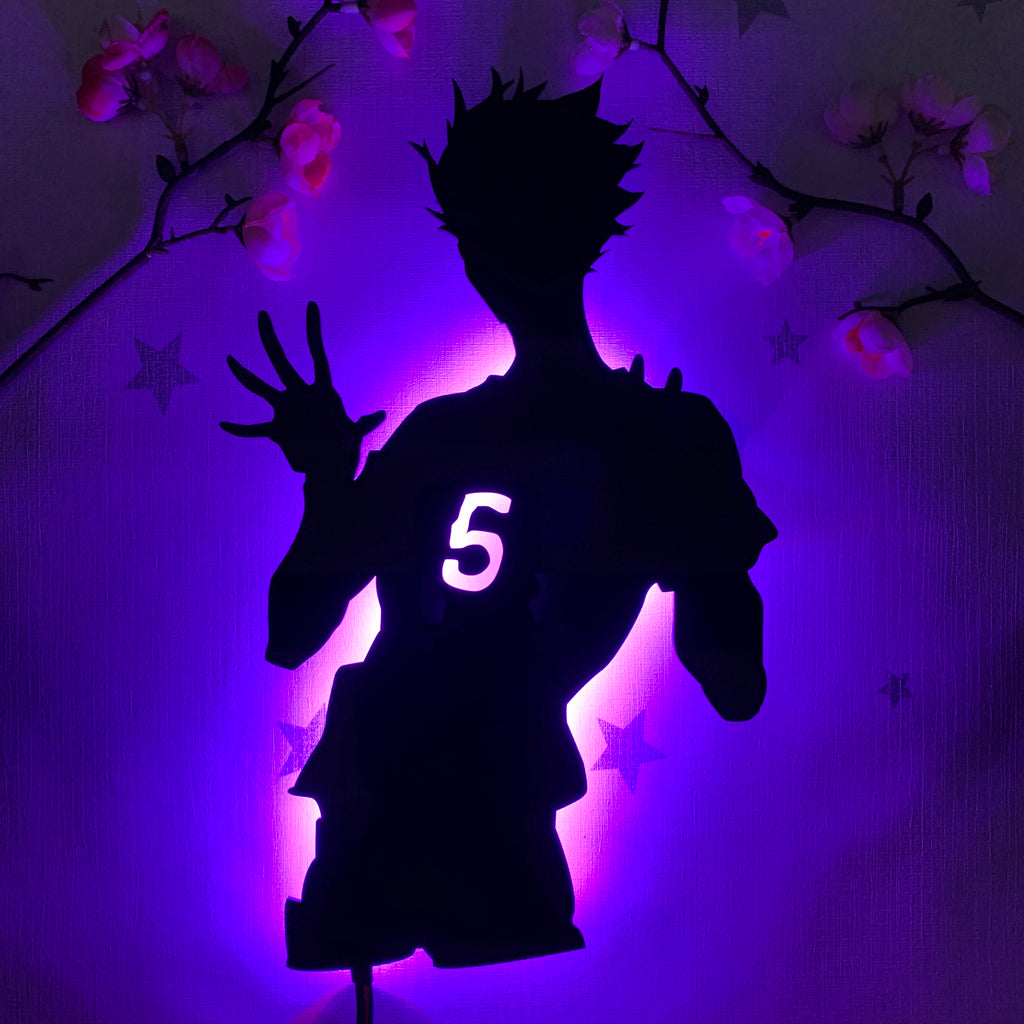 Haikyu!! Satori Tendo anime silhouette light