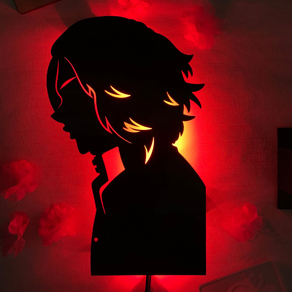 Tokyo Revengers Mikey anime silhouette light