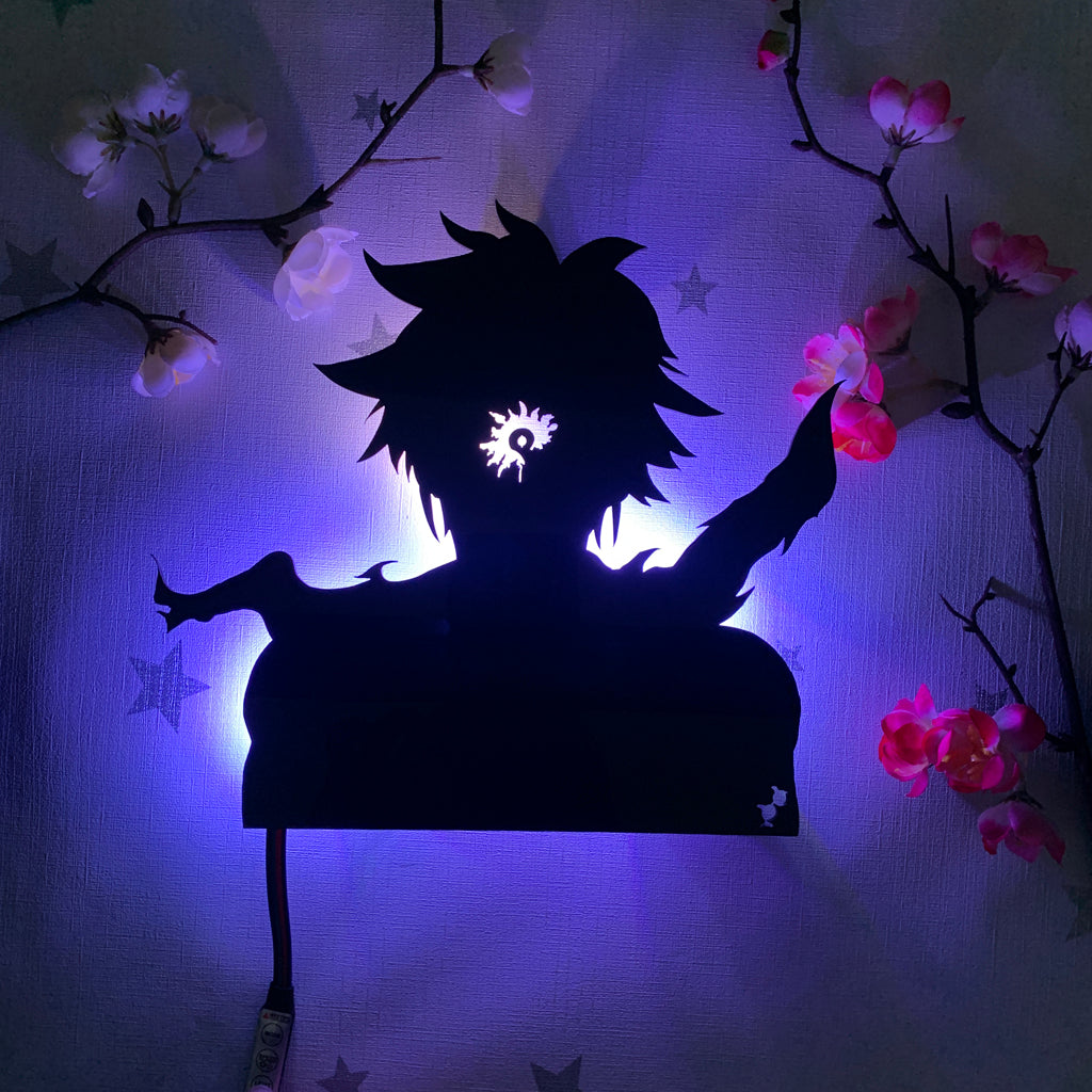 The Seven Deadly Sins Meliodas anime silhouette light
