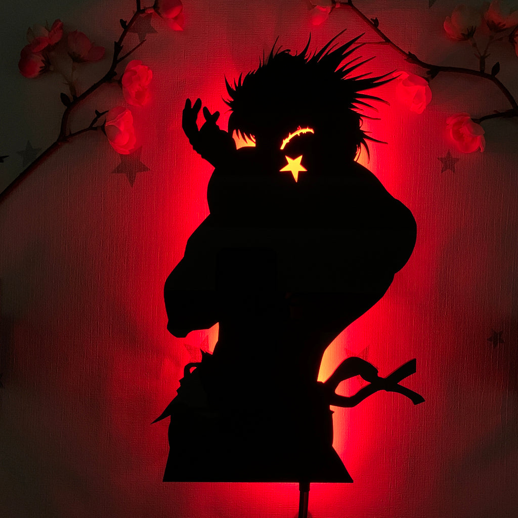 JoJo's Bizarre Adventure Dio Brando pose anime silhouette light