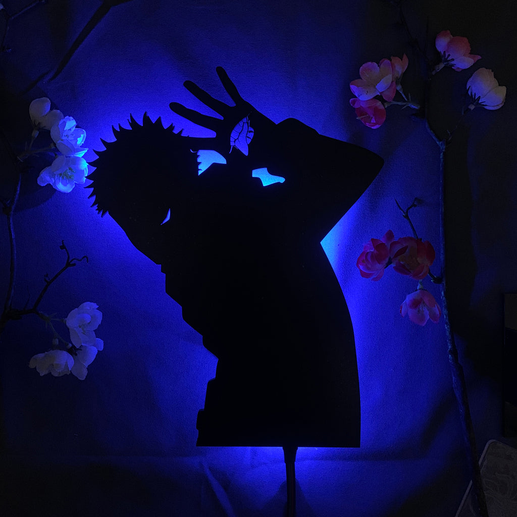 Jujutsu Kaisen Yuji Itadori anime silhouette light