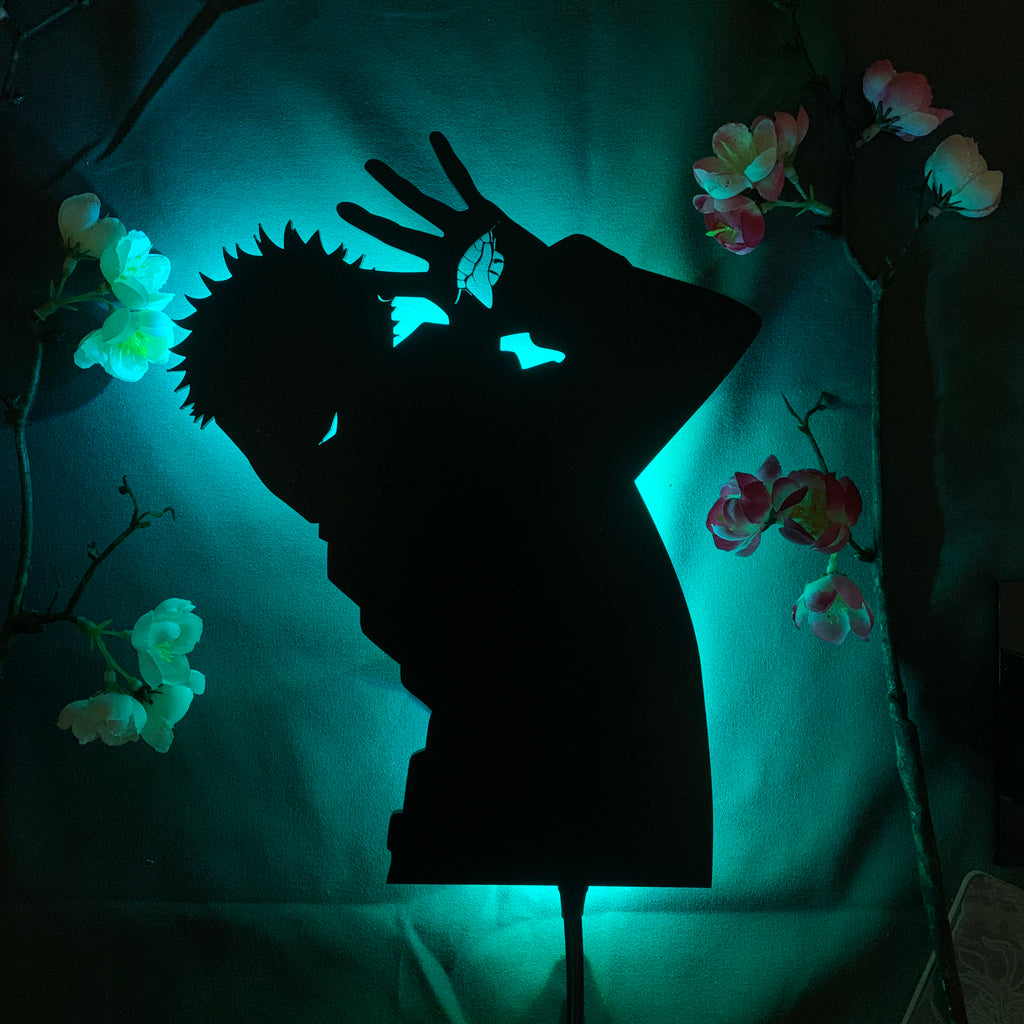 Jujutsu Kaisen Yuji Itadori anime silhouette light