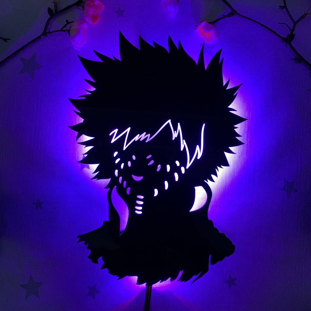 My Hero Academia Dabi anime silhouette light