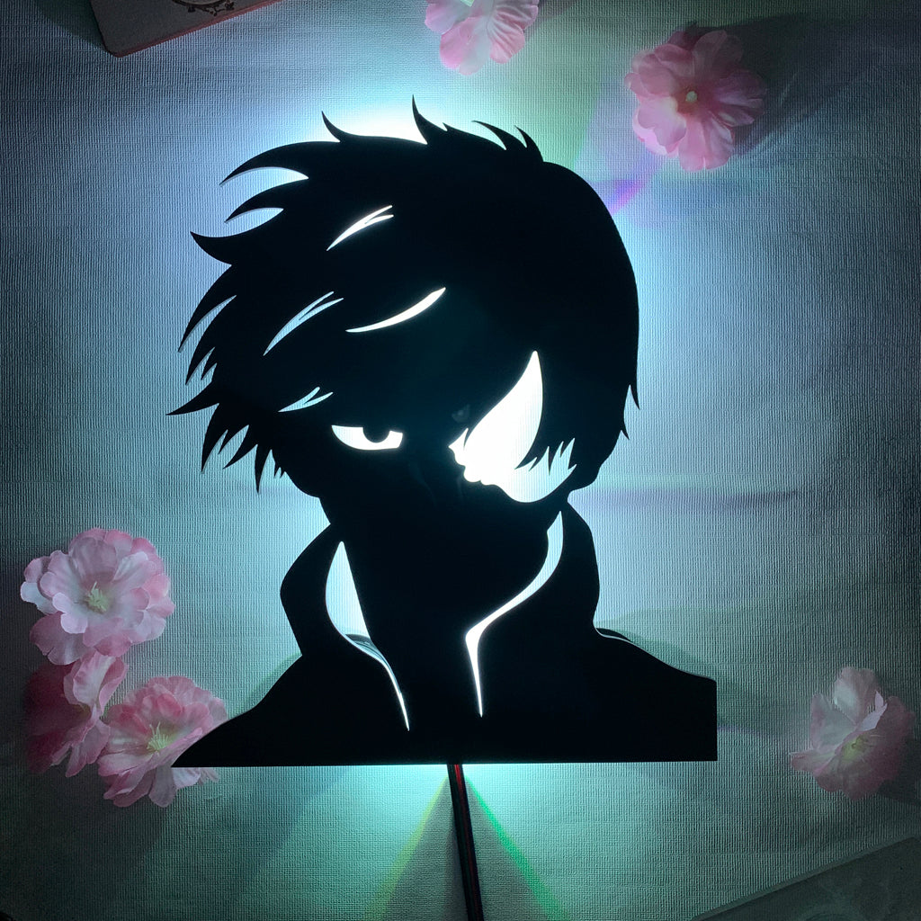 My Hero Academia Shoto Todoroki anime silhouette light