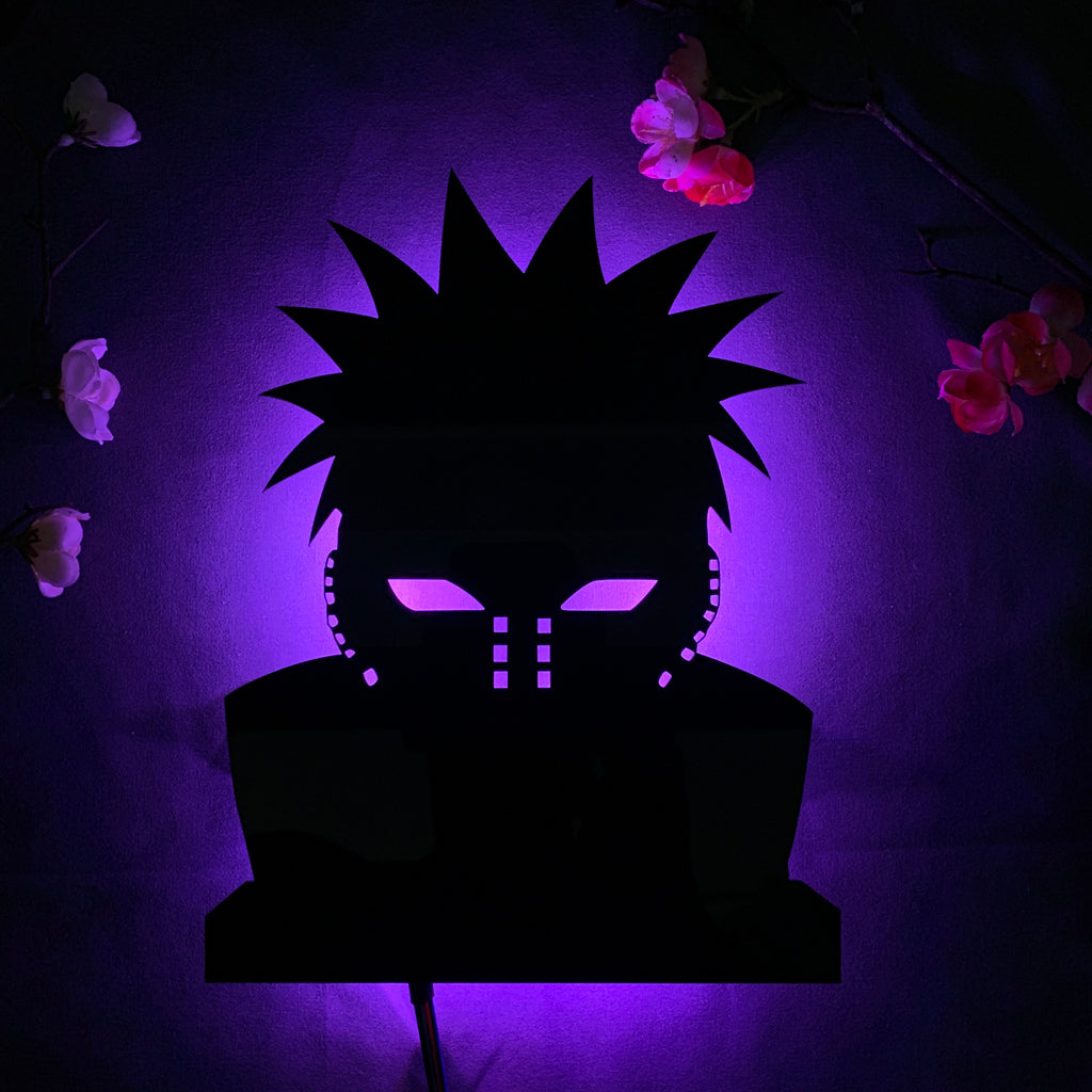 Naruto Pain Nagato anime silhouette light