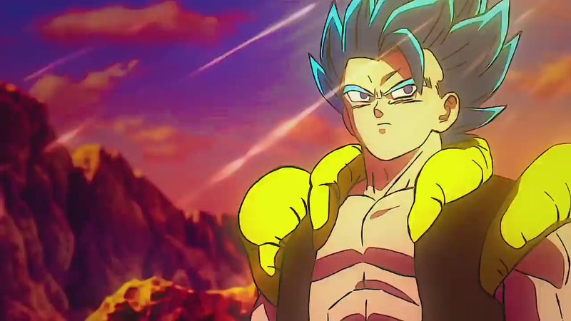 Scenes of Vegeta from the anime Dragon Ball
